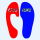 LGO Ultimate 39 | ASF | Black-Blue | normal shape