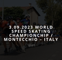World Speedskating Championchip / Montecchio - Italy  / 03.09.2023 / Album