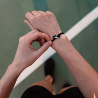 Runner | Bracelet | black-white