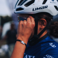 Skate | Braided Armband | Silber